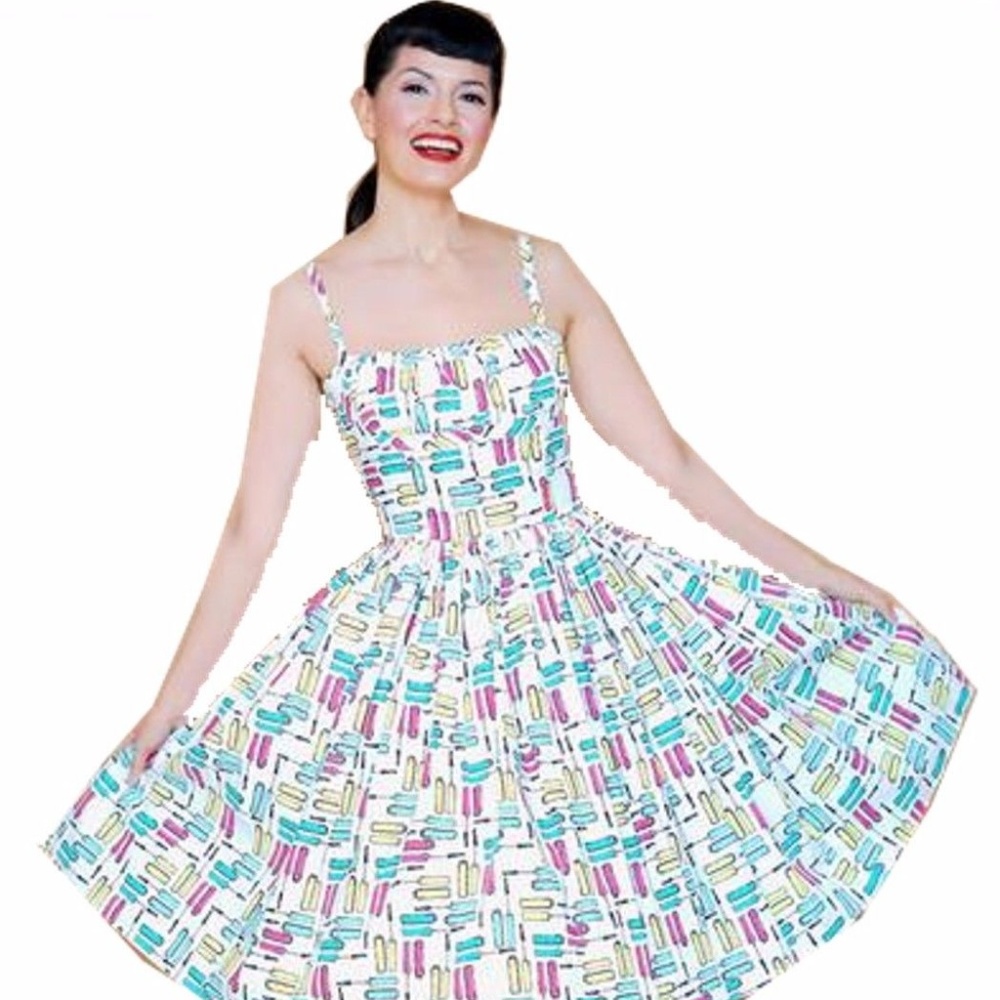 Bernie Dexter Paris Dress in Mascara print